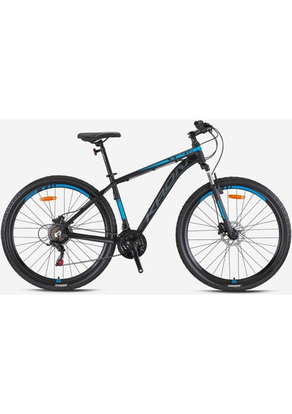 Xc 75 29 Jant 21 Vites Hidrolik Disk Fren 19" Mat Siyah-Mavi-Füme