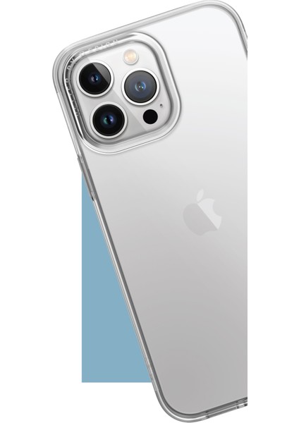 Apple iPhone 16 Pro Max Kılıf Air Fender Serisi (Airogroove™) Koruyucu Şeffaf Kılıf