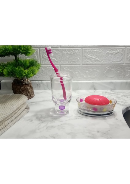 2'li Banyo Seti Damlalı Ve Halkalı Model