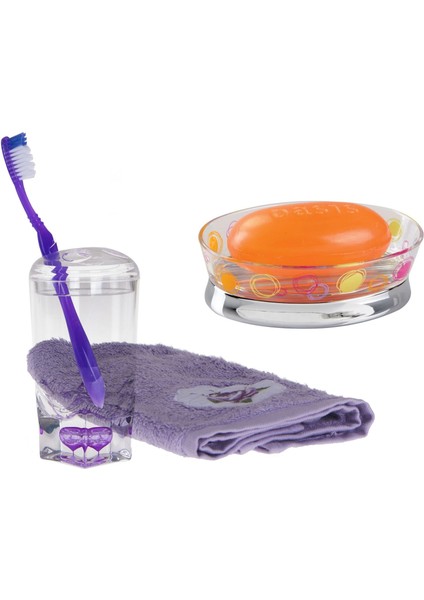 2'li Banyo Seti Damlalı Ve Halkalı Model