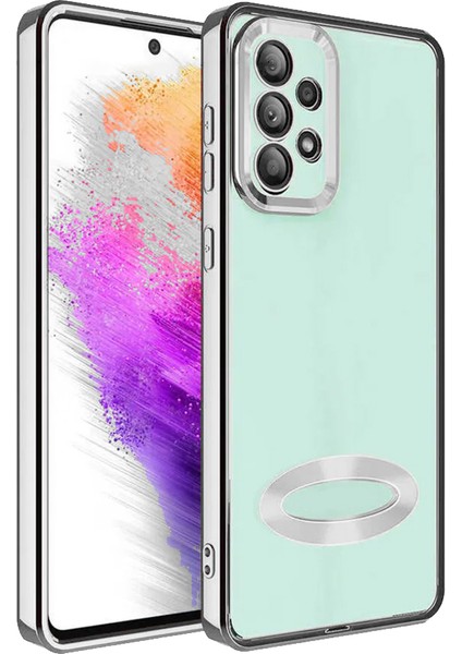Samsung Galaxy A72 Kılıf Hole Lazer Silikon Kapak