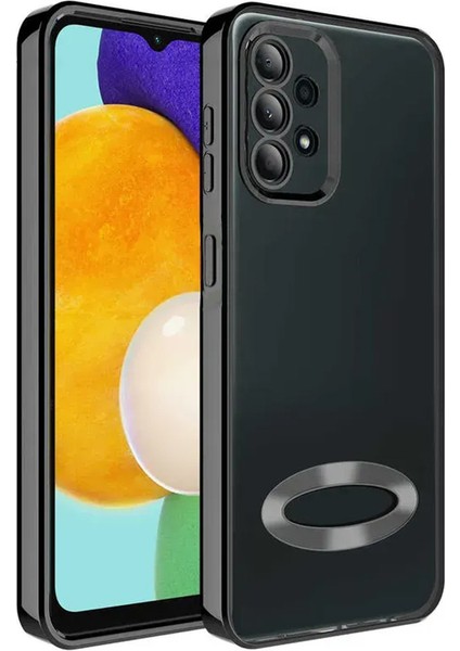 Samsung Galaxy A72 Kılıf Hole Lazer Silikon Kapak
