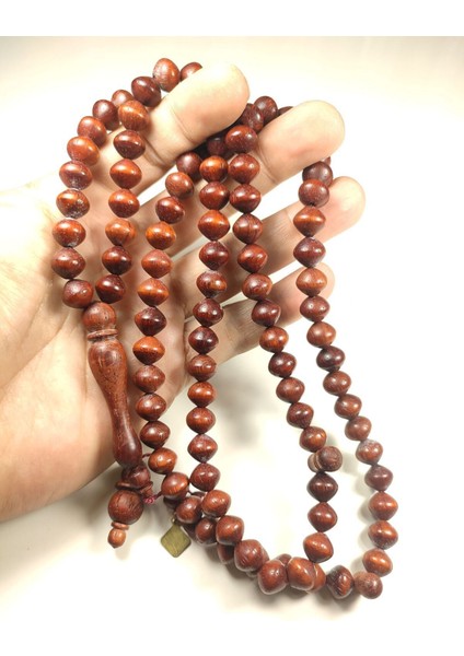 Halil Hilmi Usta Eseri Imzalı Kan Ağacı Iri Boy Namaz Tesbihi Sertifikalı 5780 fırsatları