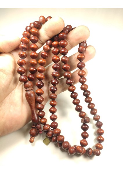 Halil Hilmi Usta Eseri Imzalı Kan Ağacı Iri Boy Namaz Tesbihi Sertifikalı 5780 indirimleri