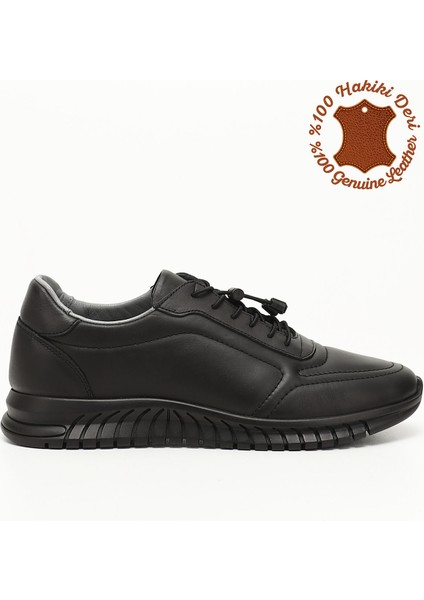 Gön Hakiki Deri Bağcıklı Erkek Günlük Sneaker 42455