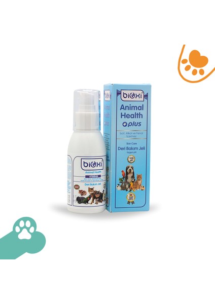 ® Animal Health + Plus 100 ml Jel & Bioxi® Animal Health Sprey 150 ml - Deri, Meme, Göz ve Kulak Bakım Seti