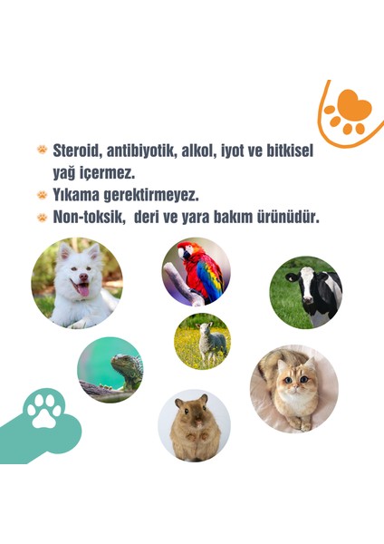 ® Animal Health + Plus 100 ml Jel & Bioxi® Animal Health Sprey 150 ml - Deri, Meme, Göz ve Kulak Bakım Seti