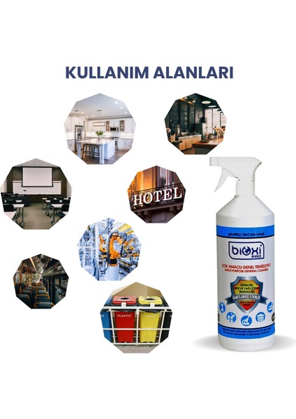 ® Pro Çok Amaçlı Genel Temizleyici 1 LT - Güçlü ve Etkili Temizlik Çözümü modelleri