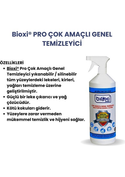 ® Pro Çok Amaçlı Genel Temizleyici 1 LT - Güçlü ve Etkili Temizlik Çözümü fırsatları
