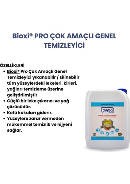 ® Pro Çok Amaçlı Genel Temizleyici 5 LT - Endüstriyel Güçte Temizlik Çözümü modelleri
