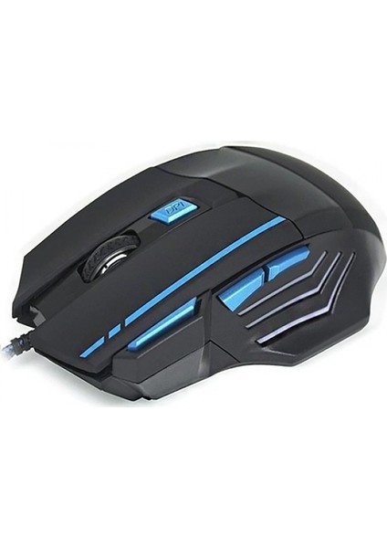 HDG30 3600DPI Ledli 1.44MT USB Kablolu Oyuncu Mouse