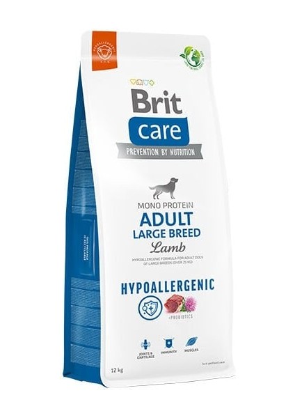 Brit Care Hypo-Allergenic Kuzu Etli Büyük Irk Yetişkin Köpek Maması 12 kg