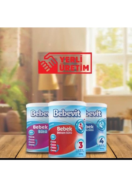 Bebevit 3 Bebek Devam Sütü 400 gr