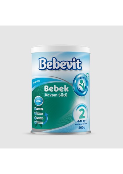 Bebevit 2 Bebek Devam Sütü 400 gr