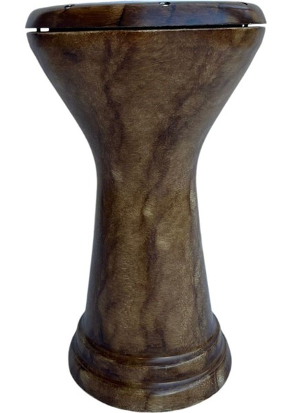 Profesyonel Döküm Mısır Darbuka - Ahşap Desen - Gigbag Çanta indirimleri