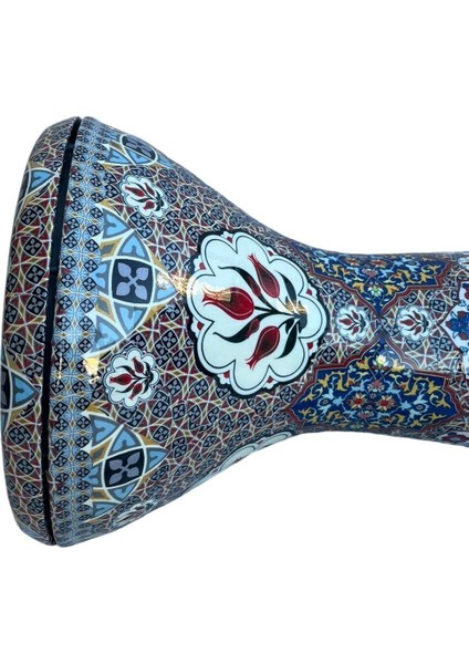 Döküm Mısır Darbuka - İznik Çinisi Deseni - Gigbag Çanta