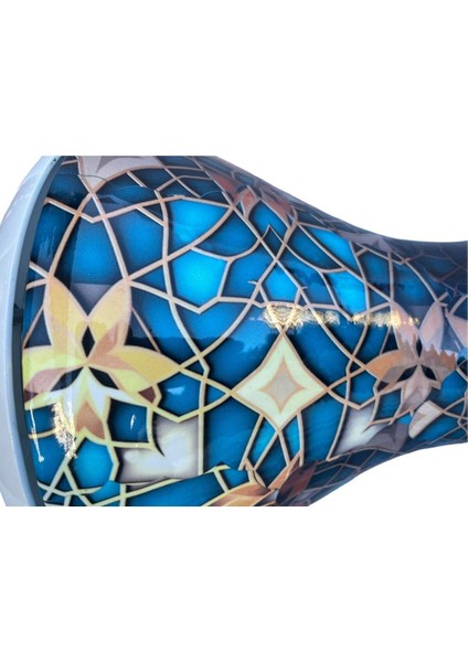 Döküm Mısır Darbuka - Mozaik Desen Turkuaz - Gigbag Çanta indirimleri