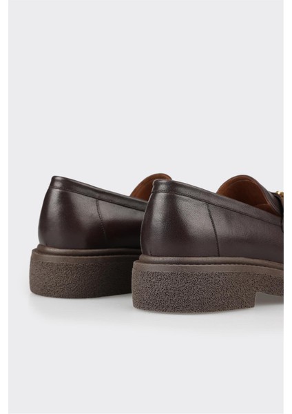 Kahve Deri Kadın Günlük Ayakkabı indirimleri