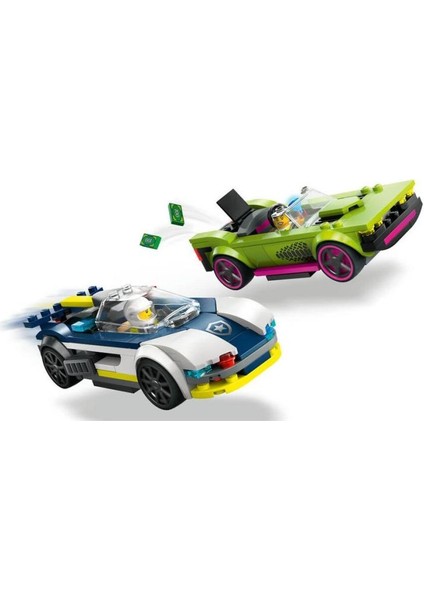 60415 Lego® City Polis Arabası ve Spor Araba Takibi 213 Parça +6 Yaş modelleri