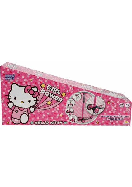 Nessiworld HELLOKITTY3TEKERLEKLITWISTABLESCOOTER