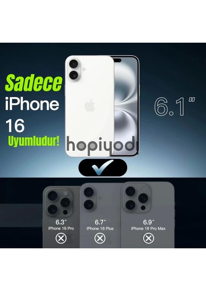 Apple Iphone 16 Kılıf Magsafe Şarj Arka Yarı Şeffaf Kapak Sio Cover fiyatları