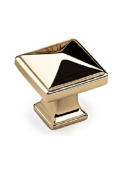 4222 Tek Delikli Düğme Kulp 08 mm Altın Renk