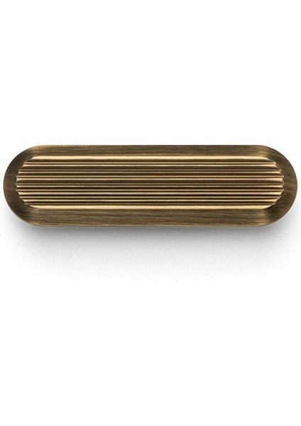 9020 Line-Çizgili Kulp Antik Renk Tek Adet 128 mm