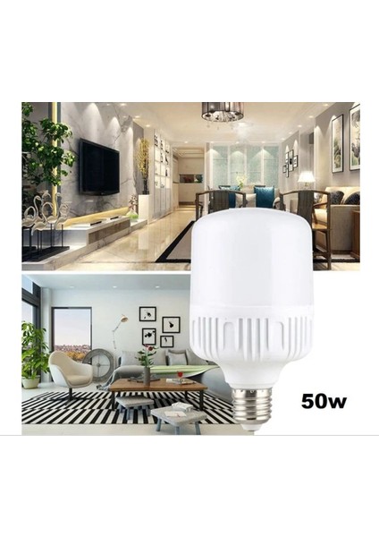 55 Watt E27 Duylu Torch Led Ampul Ct-4262 Beyaz Işık