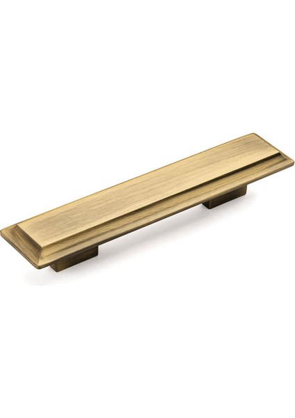 9084 Line-Çizgili Kulp Antik Renk Tek Adet 96 mm