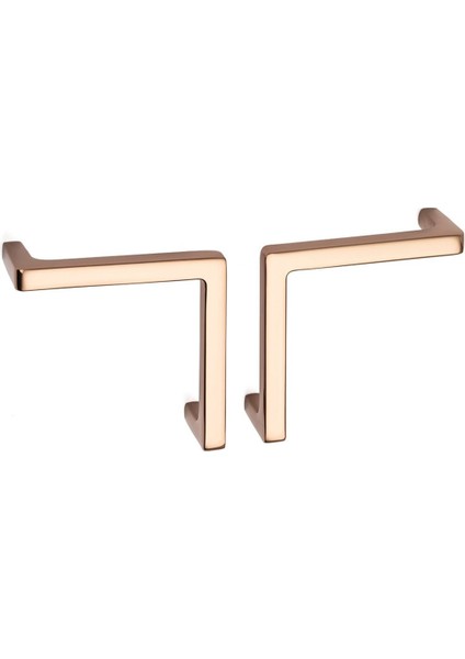 4706 Modern L Kulp Altın Renk 96 mm - Tek Adet Yarım