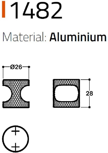 1482 Düğme Kulp 26 mm Mat Altın Renk 26 mm fiyatları