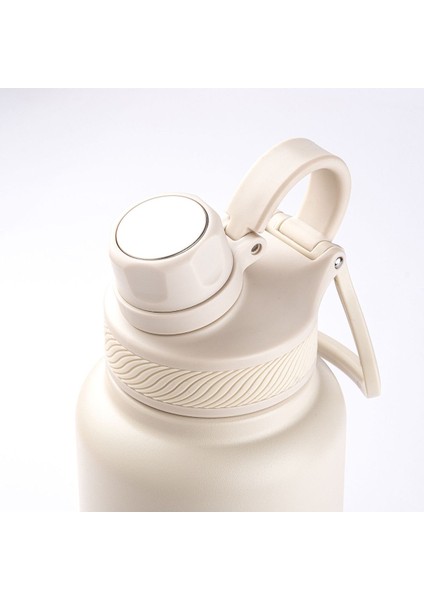 024-01-BEYAZ 2 Kapaklı Çift Katmanlı Termos 530 ml
