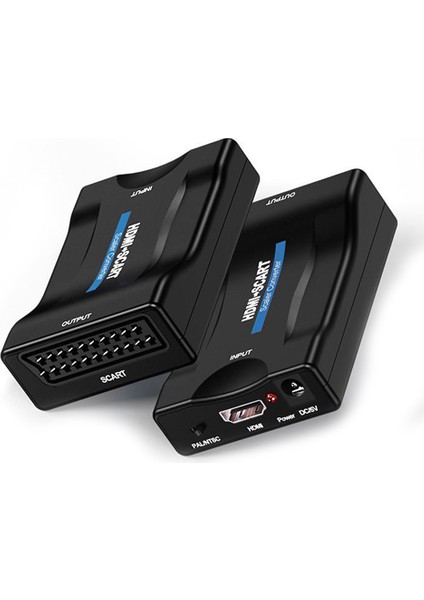 HDMI To Scart Av Eski Tip Tüplü Tv Çevirici Adaptör
