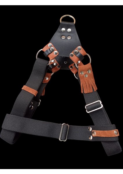 Köpek Göğüs tasması boyun tasmalı set büyük ırk siyah kalın kolon kalınlık:3mm genişlik:3,5cm göğüs ölçüsü:60-100 boyun ölçüsü:30-60cm dog harness TB5-21
