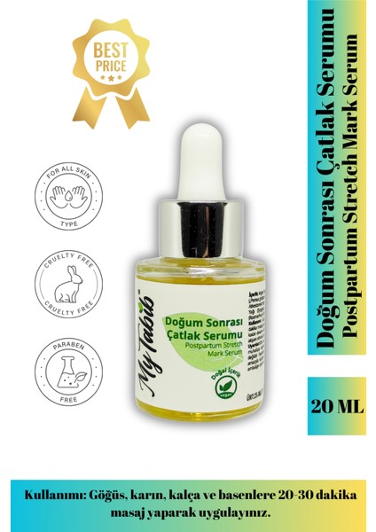 Doğum Sonrası Çatlak Serumu 20 ml