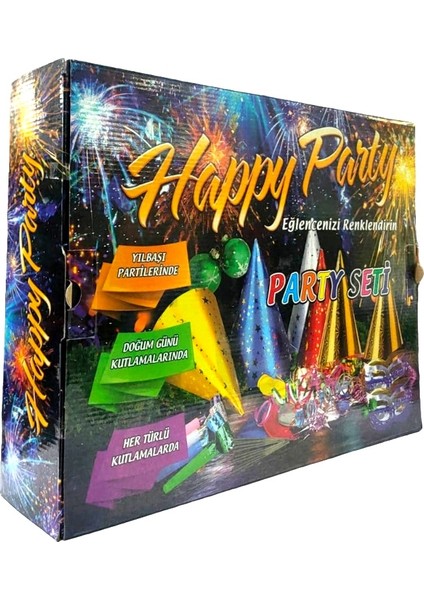 Happy Çantalı Parti Seti