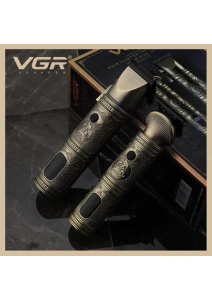 V-670 Metal Saç Kesim Makinesi Profesyonel Saç Sakal Berber Seti indirimleri