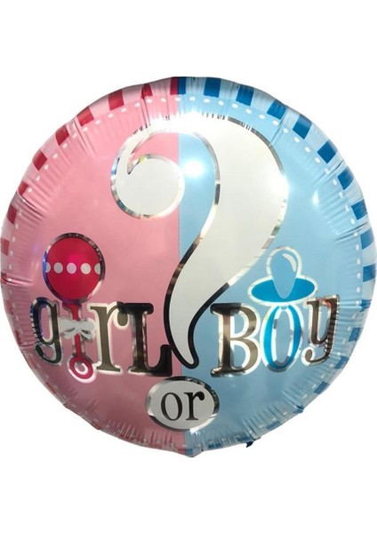 Cinsiyet Balonu Girl And Boy