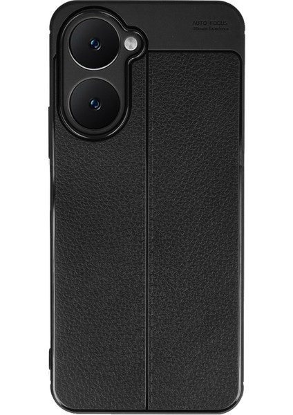 Vivo Y18 Kılıf Auto Focus Deri Desen Silikon Arka Kapak fiyatları