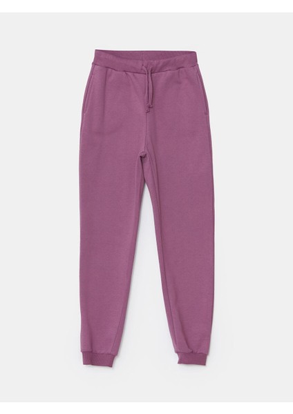 Beli Lastikli Kız Çocuk Jogger Eşofman Altı