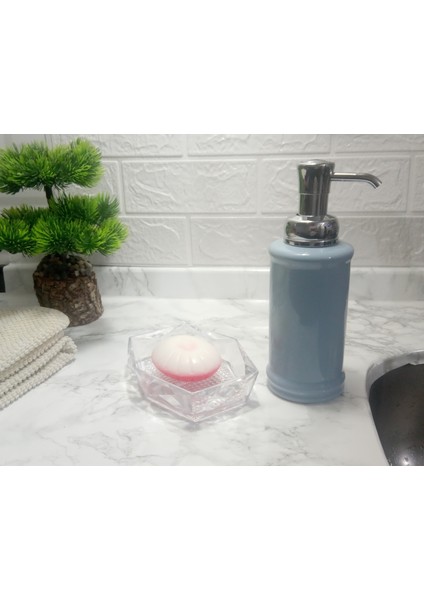 Sıvı Sabunluk ve Sabunluk 2'li Banyo Seti