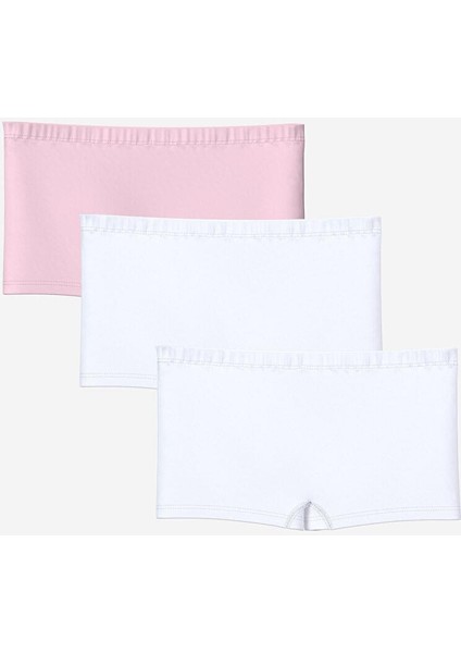Basic Kız Çocuk Boxer 3'lü