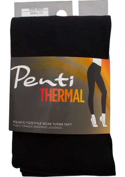 Polar Iç Yüzeyli Sıcak Tutan Siyah Kadın Penti Içlik Tayt - Kotyora fiyatları