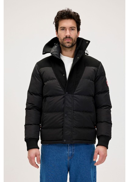Valery Puffer Erkek Siyah Mont 24.02.15.004-C01