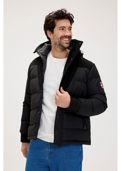 Valery Puffer Erkek Siyah Mont 24.02.15.004-C01