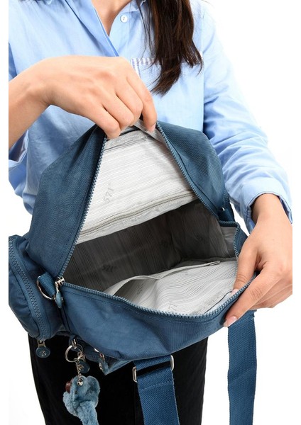 Omuz Çantası Çapraz Uzun Askılı Çok Cepli 30*25 cm Yağmur Geçirmez Içi Astarlı Klinkır Kumaş indirimleri