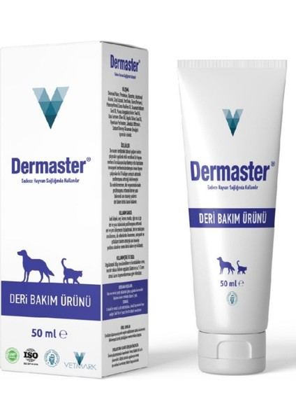 Dermaster Kedi Köpek Mantar ve Yarabakım Kremi