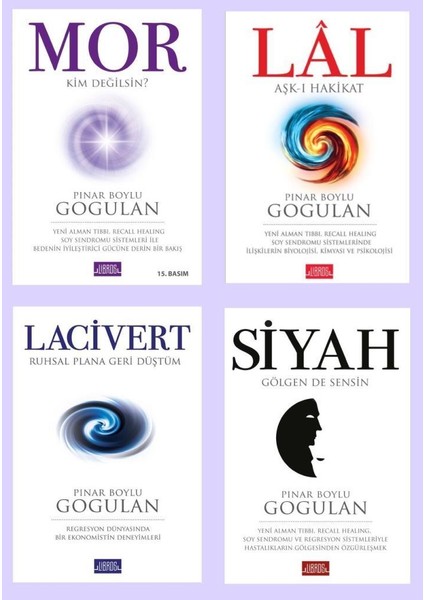 Lacivert - Siyah - Lal - Mor - 4 Kitap - Pınar Boylu Gogulan