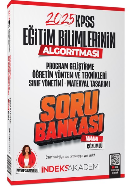 2025 KPSS Eğitim Bilimlerinin Algortiması Öyt, Program Geliştirme Soru Bankası