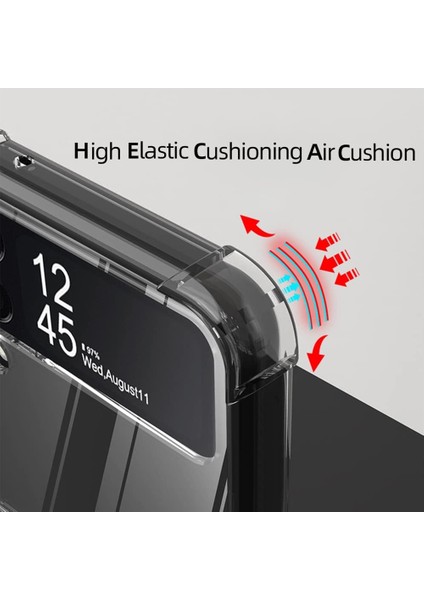 Samsung Galaxy Z Flip4 Kılıf Magsafe Özellikli Şeffaf Silikon Kapak indirimleri